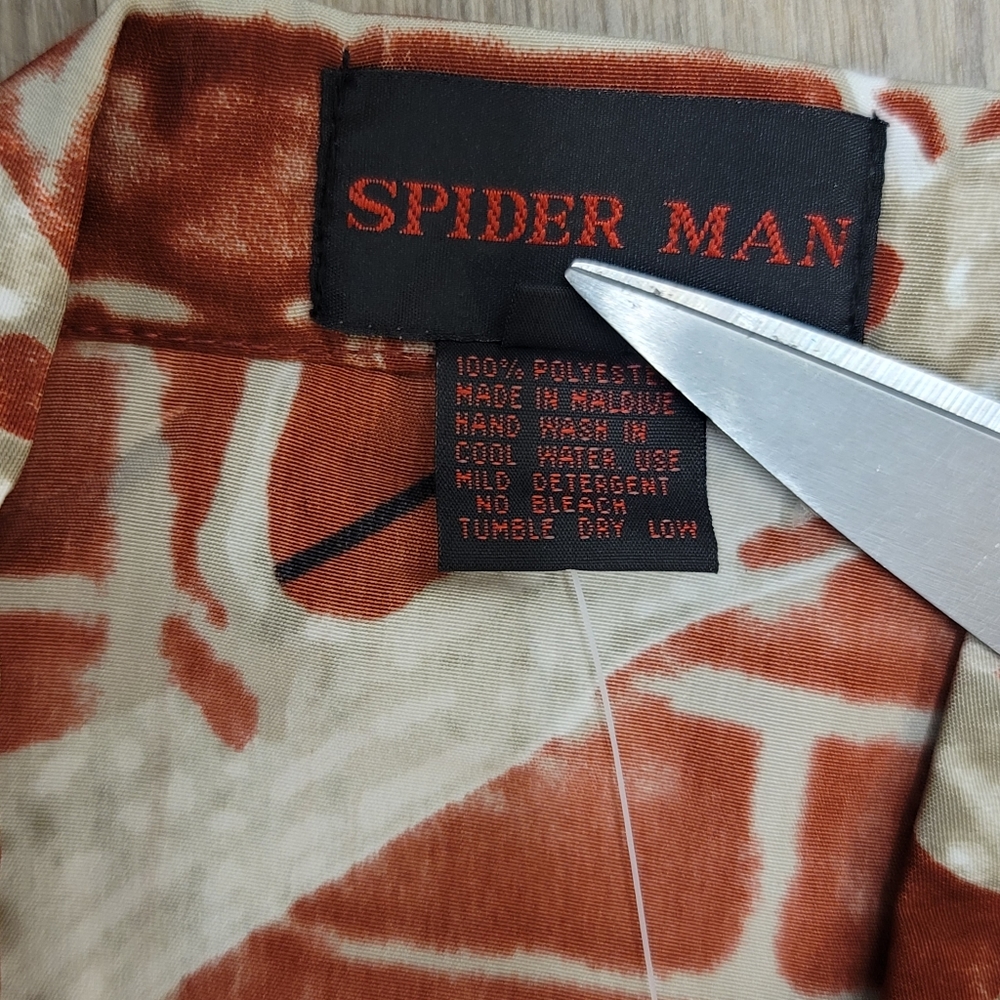 Spiderman Button-up Shirt - Picture 4 of 4